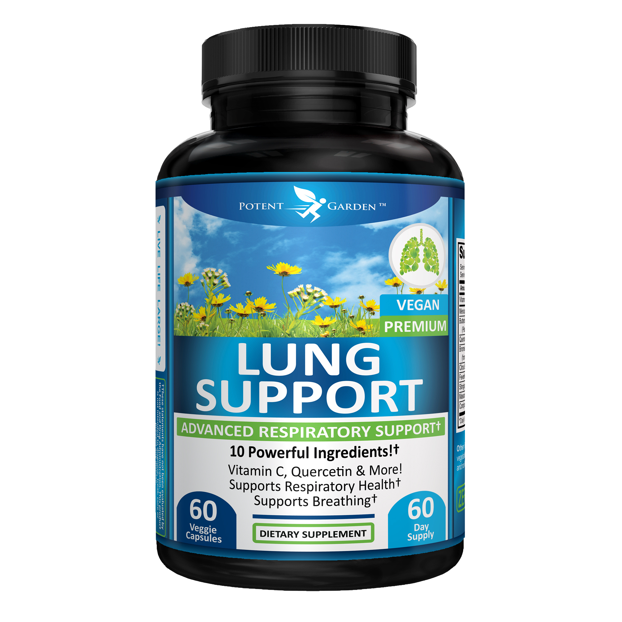 Lung Support Supplement | Potent Garden