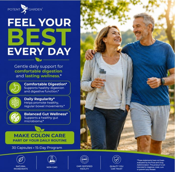 Colon Cleanse Supplement | Potent Garden