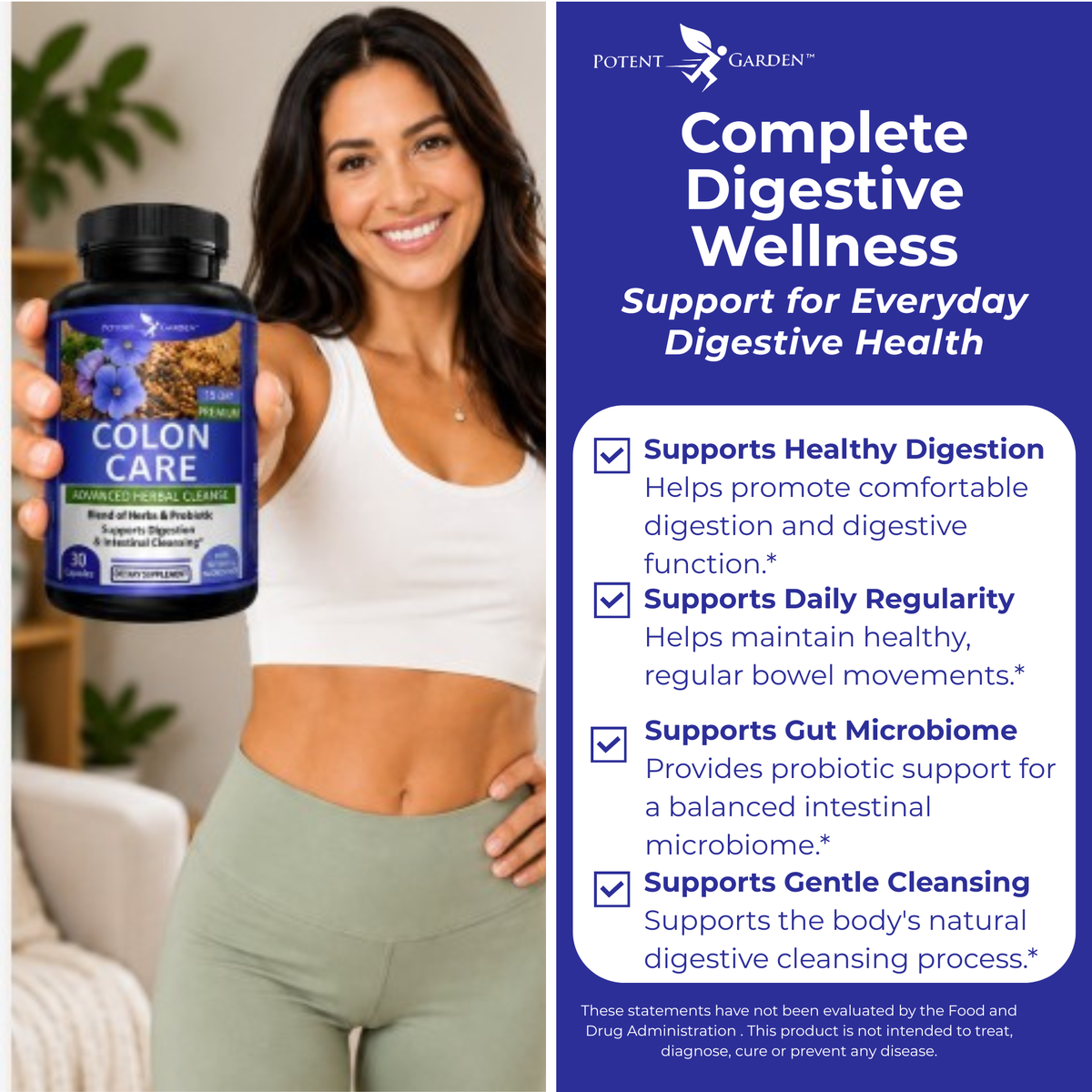 Colon Cleanse Supplement | Potent Garden