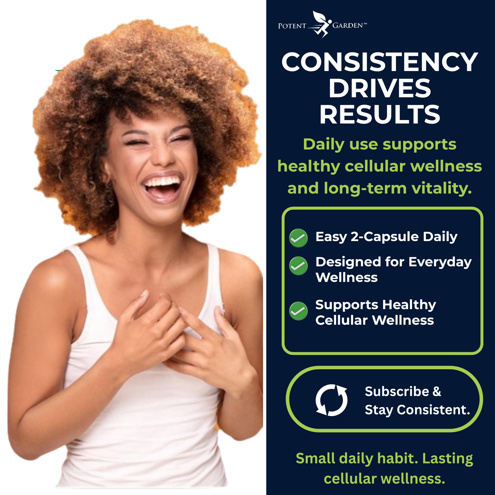 Cellular Support Supplement | Potent Garden