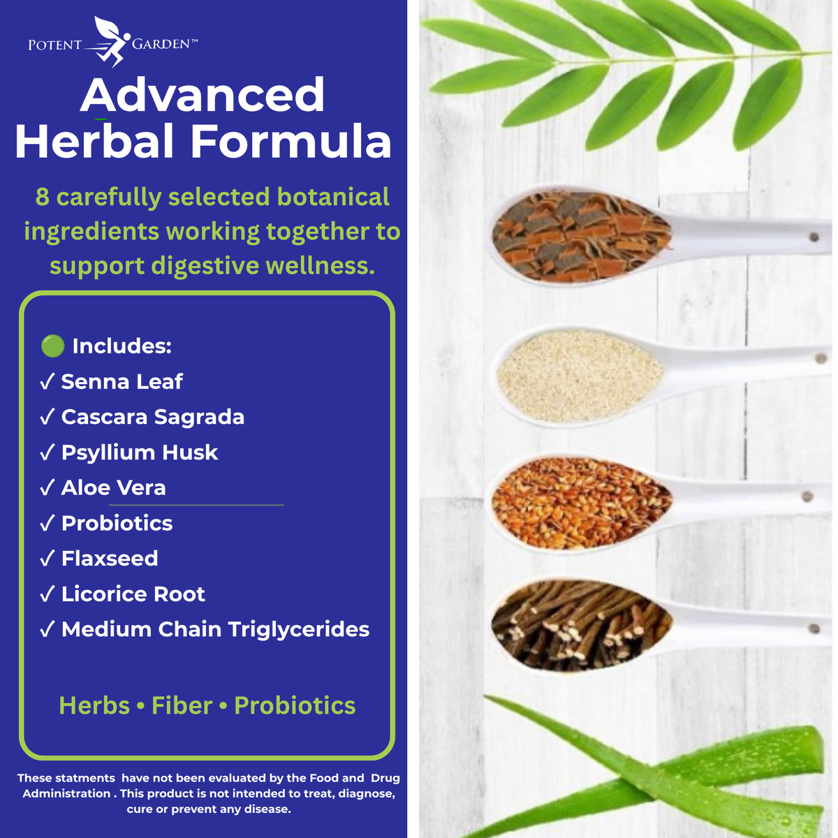 Colon Cleanse Supplement | Potent Garden