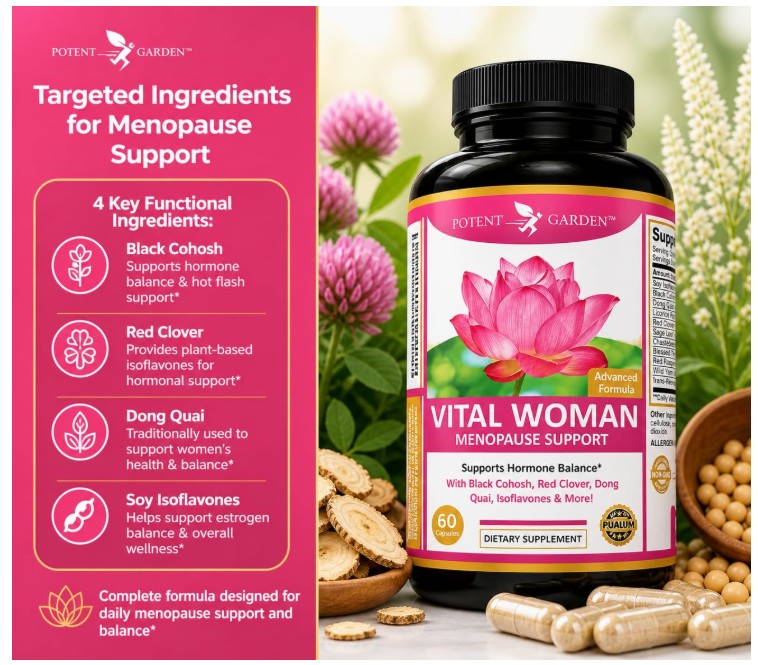 Menopause Support for Women | Potent Garden