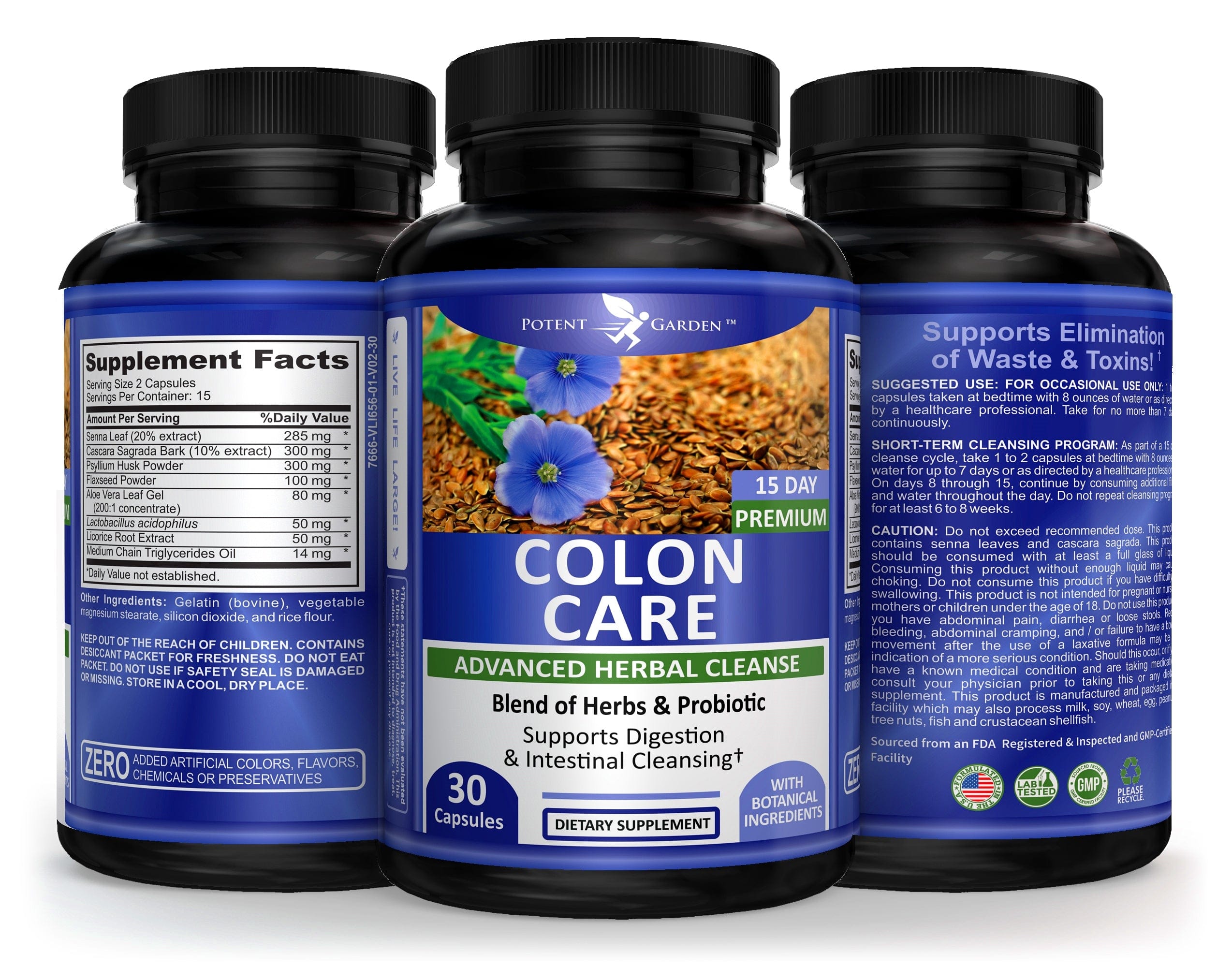 Potent Garden supplement Colon Cleanse Supplement | Potent Garden