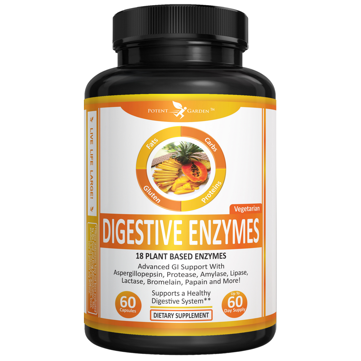 Digestive Enzymes Supplement | Potent Garden