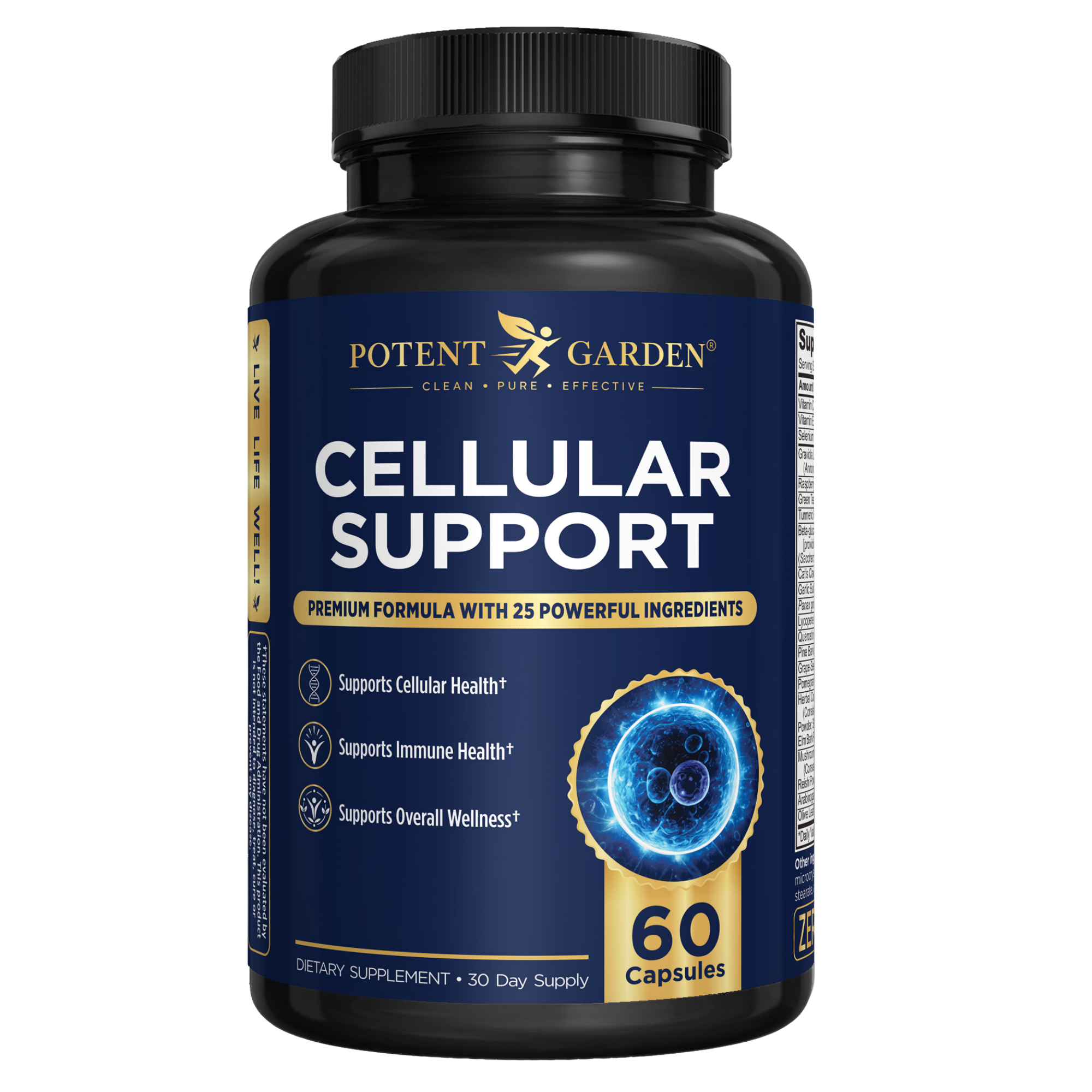 Cellular Support Supplement | Potent Garden