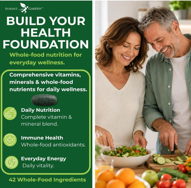 Adult Multivitamin Supplement | Potent Garden