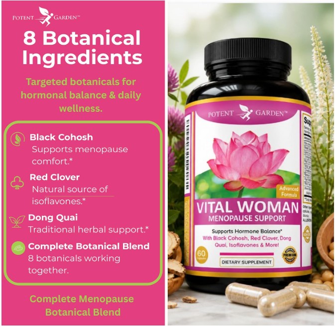 Menopause Support for Women | Potent Garden