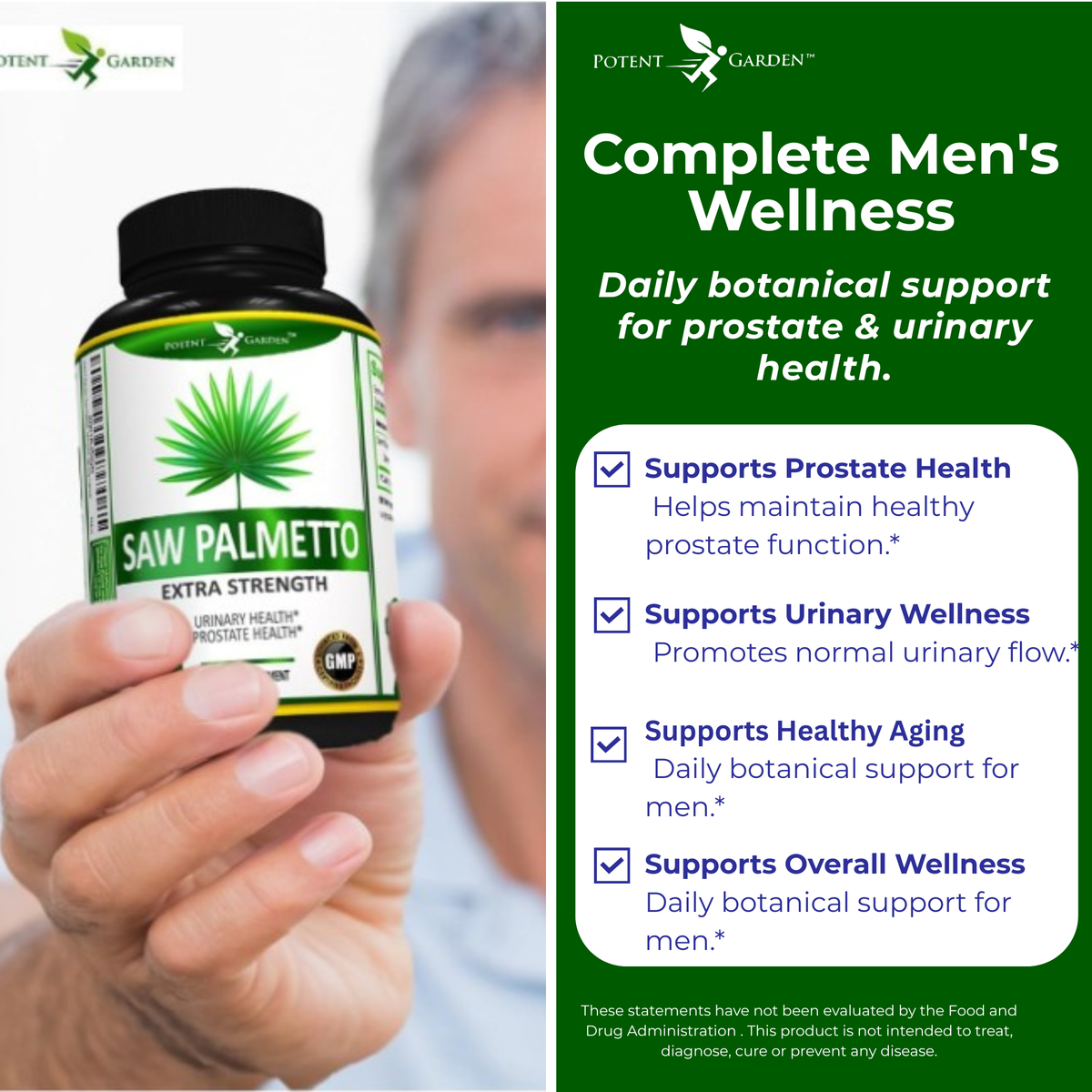 Saw Palmetto for Men | Potent Garden