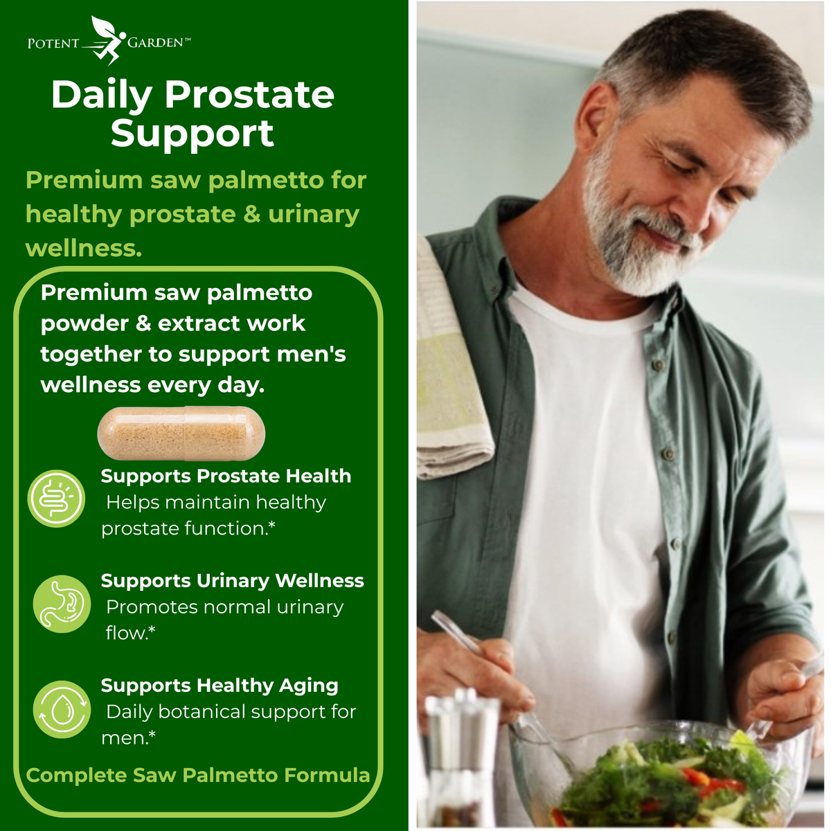 Saw Palmetto for Men | Potent Garden