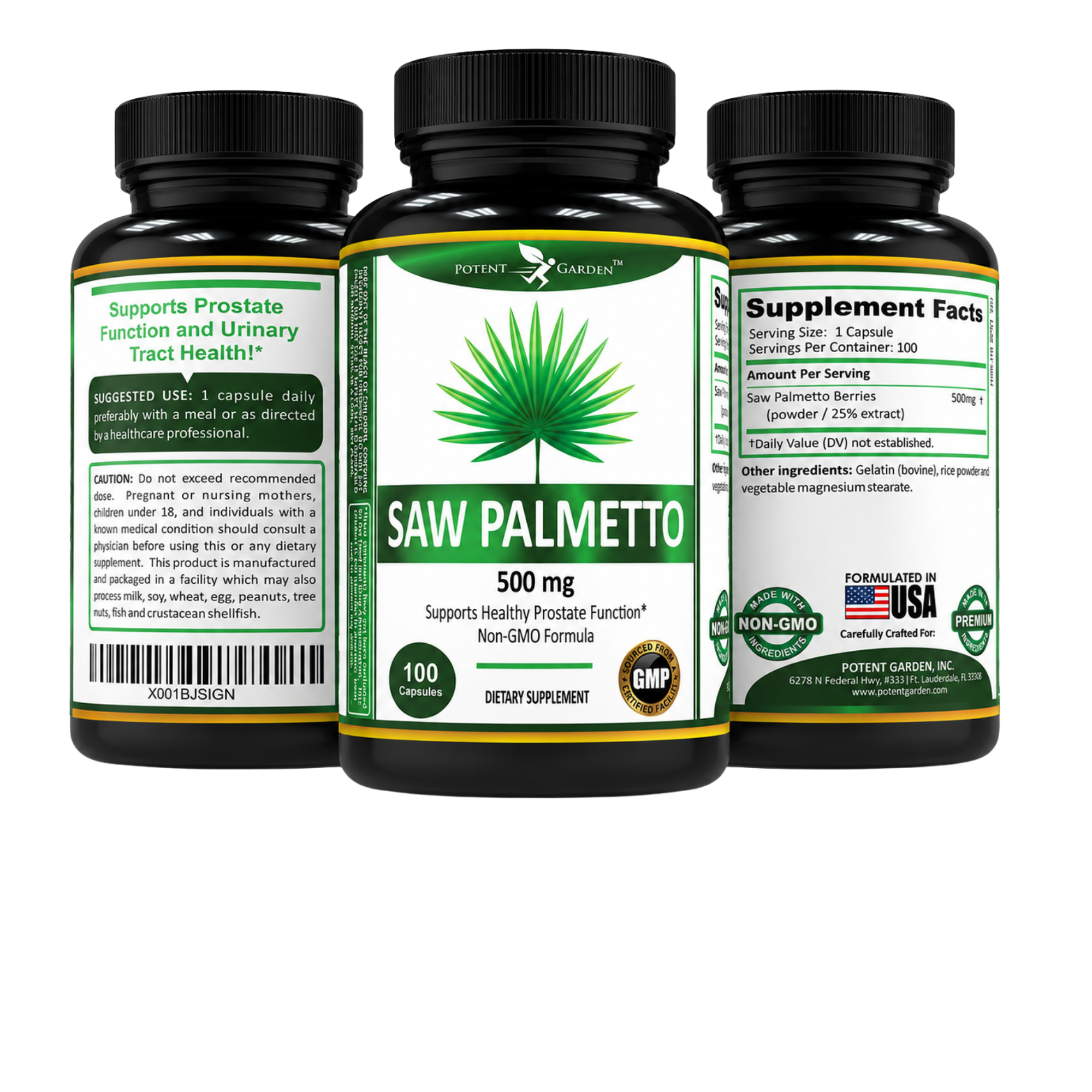 Saw Palmetto for Men | Potent Garden
