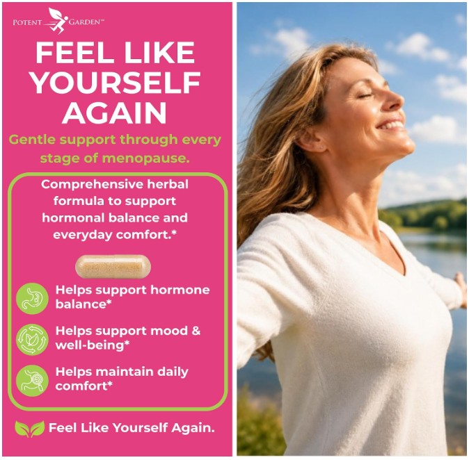 Menopause Support for Women | Potent Garden