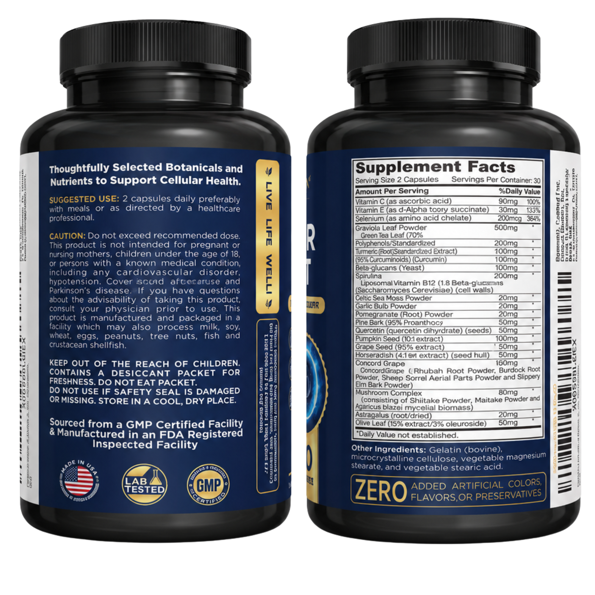 Cellular Support Supplement | Potent Garden