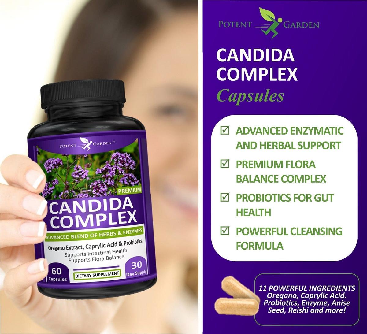 Potent Garden supplement PREMIUM CANDIDA COMPLEX