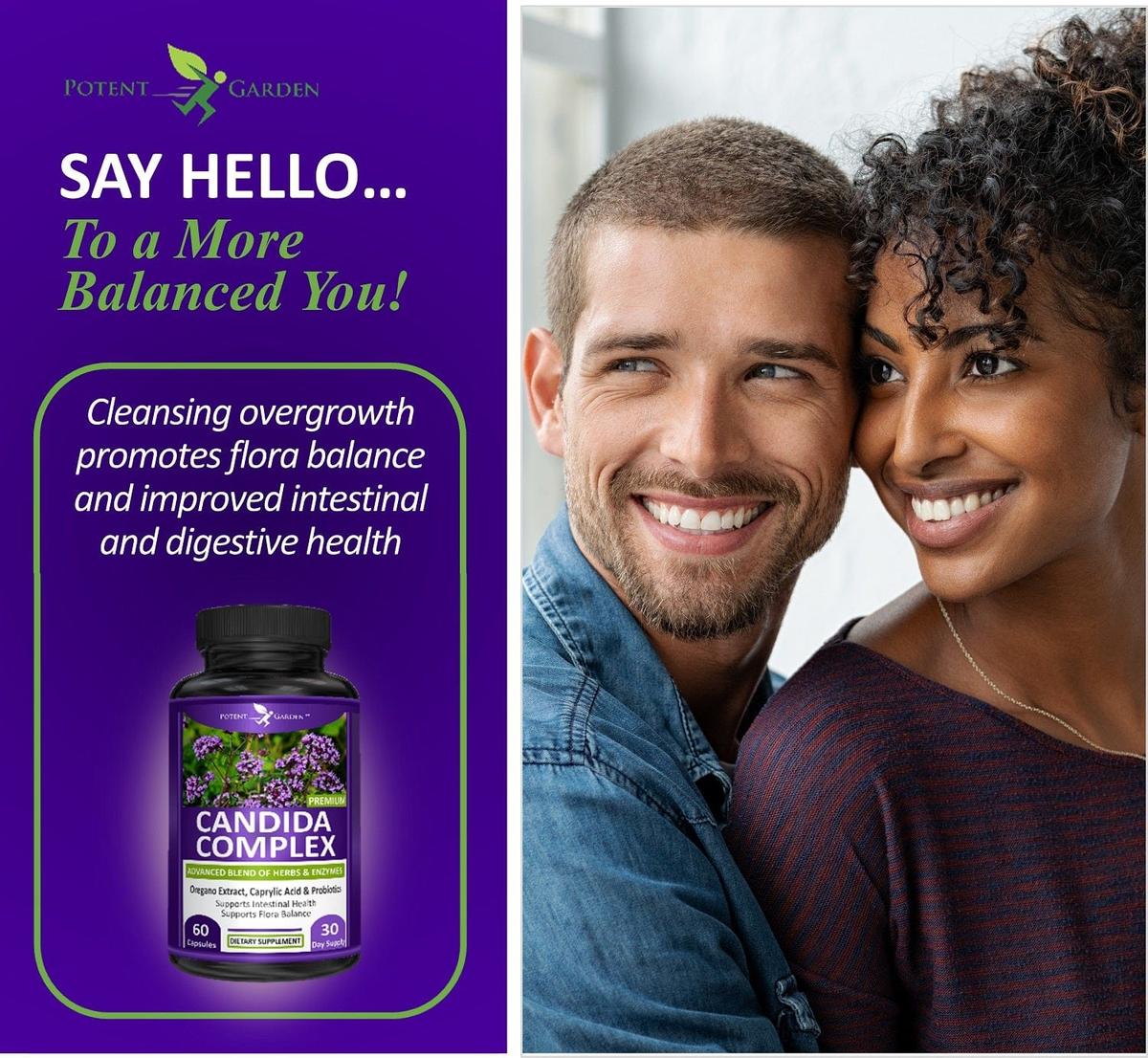 Potent Garden supplement PREMIUM CANDIDA COMPLEX