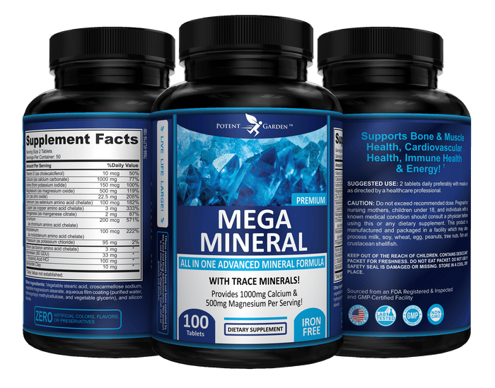 Mega Mineral Supplement | Potent Garden